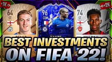 BEST INVESTMENTS ON FIFA 22! DOUBLE YOUR COINS NOW ON FIFA 22! BUY THESE PLAYERS NOW! EASY COINS!