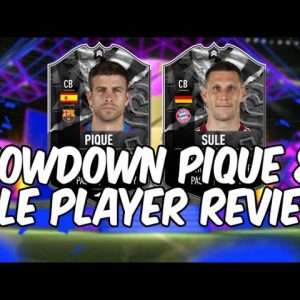 FIFA 22 LIVE REVIEW PIQUE AND SULE SHOWDOWN CARDS!! LIVE 6PM CONTENT STREAM!!