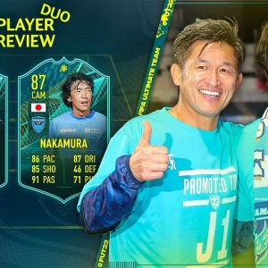 NAKAMURA & MIURA PLAYER REVIEW! PLAYER MOMENTS DUO | FIFA 22 ULTIMATE TEAM | PLAYER REVIEW