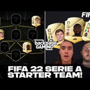 BEST SERIE A STARTER TEAM FOR FIFA 22! | FIFA 22 Squad Builder! | FIFA 22 Ultimate Team