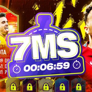 FIFA 22 - PACE BOOST! NUMBERSUP 86 DIOGO JOTA 7 MINUTE SQUAD BUILDER - ULTIMATE TEAM