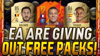 EA ARE GIVING OUT FREE PACKS ON FIFA 22! HERE'S HOW TO MAKE EASY COINS FROM THEM! FIFA 22 TRADING