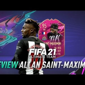 ¡ESTÁ CHETADÍSIMO! 😍 95 ALLAN SAINT MAXIMIN FIFA 21 FUTTIES SBC REVIEW