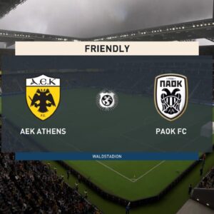 AEK Athens vs PAOK (30/10/2022) Super League Greece FIFA 23