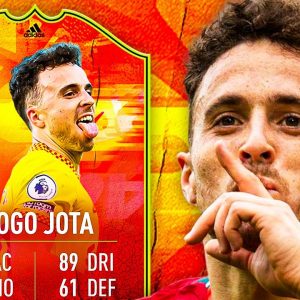 BEST WINGER IN THE PREM?! 🤯 86 ADIDAS NUMBERS UP DIOGO JOTA PLAYER REVIEW! - FIFA 22 Ultimate Team