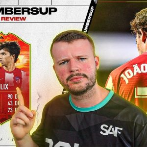 BEST STRIKER IN THE GAME 88 JOAO FELIX?! FELIX NUMBERS UP PLAYER REVIEW! FIFA 22 ULTIMATE TEAM