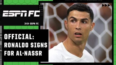OFFICIAL: Cristiano Ronaldo joins Al-Nassr! ‘It’s a sad end to his amazing career!’ | ESPN FC