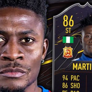 LEVEL 15 REWARD ⭐ 86 STORYLINE MARTINS PLAYER REVIEW - FIFA 21 ULTIMATE TEAM