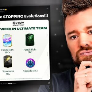 Are EA Stopping Evolutions?