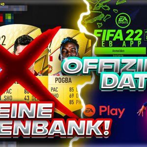 FIFA 22: ES WIRD CRAZY.. EA PLAY HERUNTERLADEN + FAST ALLE RATINGS GELEAKED😍 & WEBAPP RELEASE!
