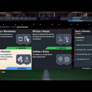 FIFA 23 SBC - SPOOKY MATCHUPS - GHOST V MUMMIES - CHEAP SOLUTION [NO POSITION MODIFIER]