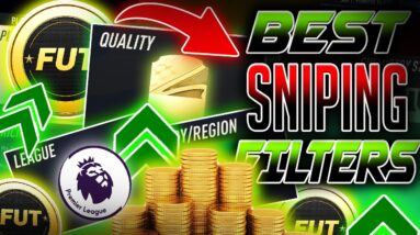 BEST SNIPING FILTERS FIFA 23 TODAY! **ACT FAST!** MAKE 40K AN HOUR!