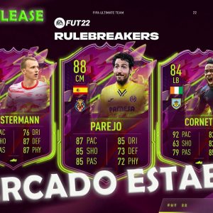 NUEVO SBC PAREJO RULEBREAKERS | MINI RELEASE Y EL MERCADO SE MANTIENE ESTABLE | TRADEOS FIFA 22