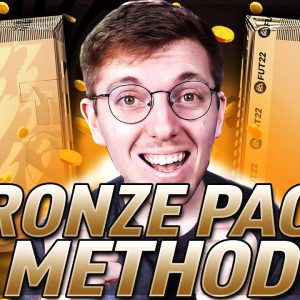 BRONZE PACK METHOD TUTORIAL! EASY WAY TO MAKE COINS ON FIFA 22!