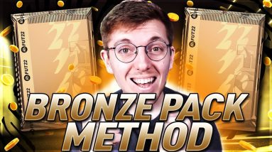 BRONZE PACK METHOD TUTORIAL! EASY WAY TO MAKE COINS ON FIFA 22!