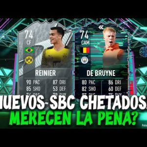 NUEVOS SBC "REINER y DE BRUYNE FLASHBACK" MERECE LA PENA en FIFA 22 ULTIMATE TEAM