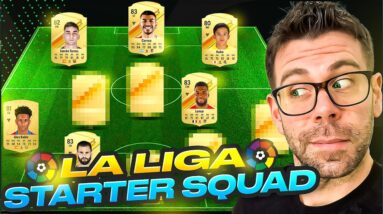 CHEAP OP LA LIGA STARTER SQUAD - 50K EA FC 24 Ultimate Team Squad