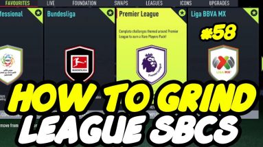 How To Make Coins On League SBC'S In FIFA 22 Ultimate Team - FIFA 22 Road To Glory 58