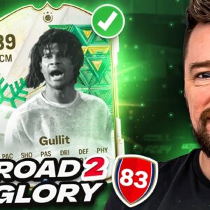 Completing 89 Gullit! - FC24 Road To Glory