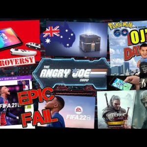 AJS News- FIFA 22 Legacy ANGRY RANT!, Switch OLED, OJ's Day Out, Pokemons $5 Billion, Witcher 3 DLC!