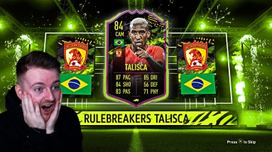 THIS CARD IS CRACKED! | 84 RULEBREAKERS ANDERSON TALISCA PLAYER REVIEW! FIFA 21 Ultimate Team