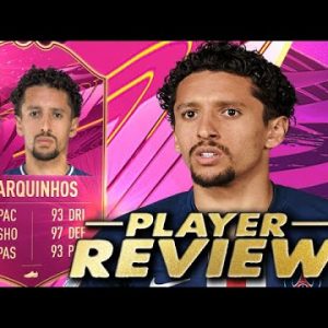 HE'S BACK?! 😍 95 FUTTIES MARQUINHOS PLAYER REVIEW! SBC PLAYER FIFA 21 ULTIMATE TEAM