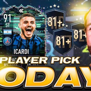 ICON PLAYER PICK TODAY! TOTY MARKET DROPPING & INSANE 81+ UPGRADE PACKS! FIFA 22 Ultimate Team