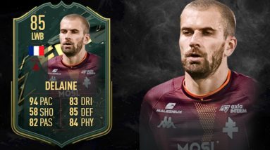 THOMAS DELAINE - WINTER WILDCARDS FIFA 22 PLAYER REVIEW I FIFA 22 ULTIMATE TEAM