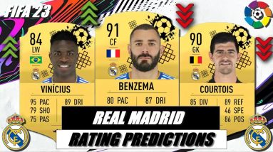FIFA 23 | REAL MADRID PLAYER RATINGS PREDICTIONS 😱🔥 | BENZEMA,VINICIUS,COURTOIS...💪