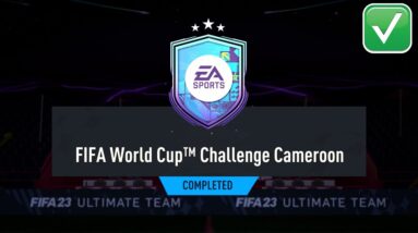 FIFA WORLD CUP CHALLENGE CAMEROON SBC SOLUTION - FIFA 23 WORLD CUP CHALLENGE CAMEROON *COMPLETED*