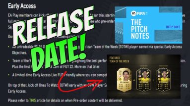 WEB APP DATE CONFIRMED!! FIFA 22 NEWS ft. EA PLAY, WEB APP, OTW AND PLAY FIFA 22 EARLY!!