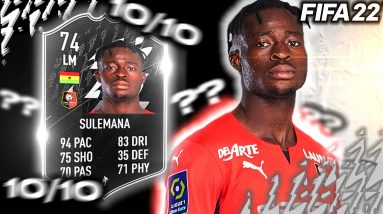 THE BEST LW IN LIGUE ONE! (Besides Neymar) // Silver Star Sulemana Review // FIFA 22 Ultimate Team