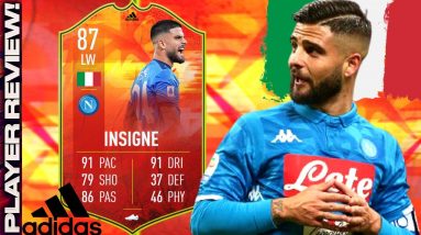 FIFA 22 INSIGNE SBC PLAYER REVIEW | 87 NUMBERS UP INSIGNE REVIEW | FIFA 22 ULTIMATE TEAM