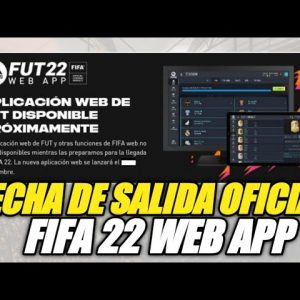 ✅ ¡CONFIRMADO! FECHA DE SALIDA OFICIAL DE LA WEB APP PARA FIFA 22