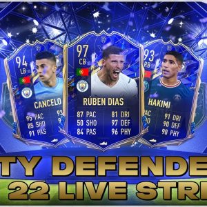 PRIME ICON & TOTY PACK OPENING 🔴 LIVE FUT FIFA 22 Ultimate Team TOTY DEFENDERS Ep 69