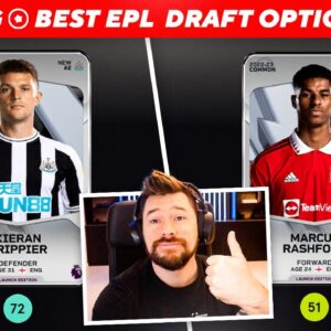 Best Premier League Draft Options Gameweek 343 | Fantasy Premier League 22/23 Tips