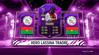 THE AJAX HERO DOES IT AGAIN! | 76 HERO LASSINA TRAORE PLAYER REVIEW! | FIFA 21 Ultimate Team
