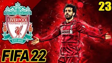BEST GOAL OF THE SEASON!! SALAH THE HERO! | FIFA 22 Liverpool Career Mode #23