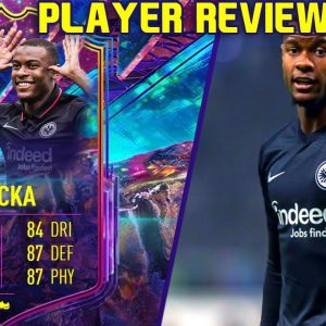 THE WALL! 🧱 87 FUTURE STARS NDICKA PLAYER REVIEW! FIFA 22 ULTIMATE TEAM