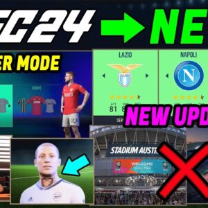 EA SPORTS FC 24 NEW Career Mode Gameplay LEAKS, Licenses & CONFIRMED NEWS ✅
