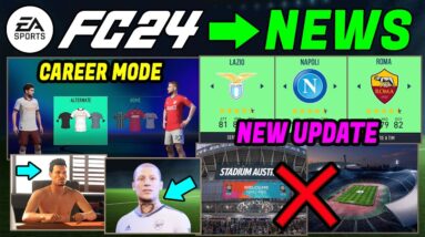 EA SPORTS FC 24 NEW Career Mode Gameplay LEAKS, Licenses & CONFIRMED NEWS ✅