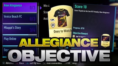 FIFA 21 NEW ALLEGIANCE OBJECTIVE!! [COMPLETED]