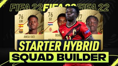 FIFA 22 10K STARTER TEAM HYBRID SQUAD BUILDER! w/ BOADU, DOKU & ANSU FATI