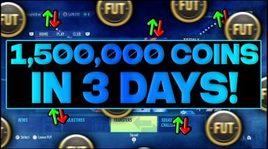 FIFA 22 | 1,500,000 coins in 3 DAYS?! | How to make coins?