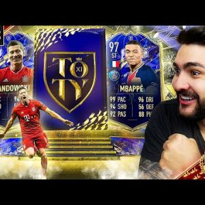 FIFA 22 1st TEAM OF THE YEAR (TOTY) PACK OPENING ON MY RTG & THIS HAPPENED!!