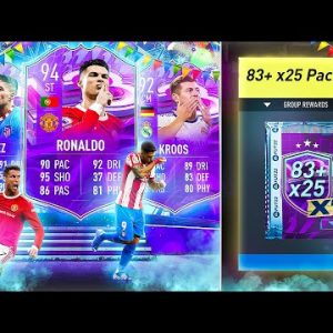 FIFA 22 7 x Guaranteed 83+ x 25 FUT Birthday Upgrade Packs!