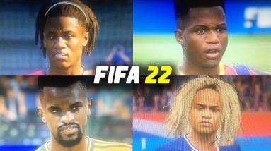 FIFA 22 - All New Players Faces Ft. Barcelona , PSG , City , Chelsea etc