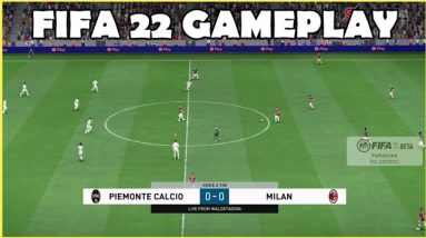 FIFA 22 (Beta) | Gameplay | Juventus vs. Milan | [4K]
