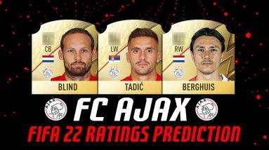 FIFA 22 ◾ AJAX FC PLAYERS RATINGS PREDICTION