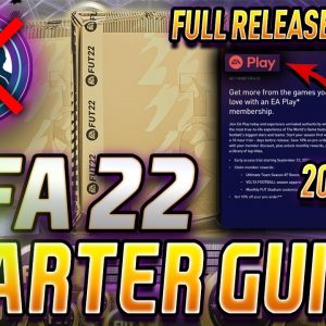 HOW TO GET STARTED ON FIFA 22! EA PLAY, WEB APP AND RELEASE! FIFA 22 STARTER GUIDE! FIFA 22 TIPS!